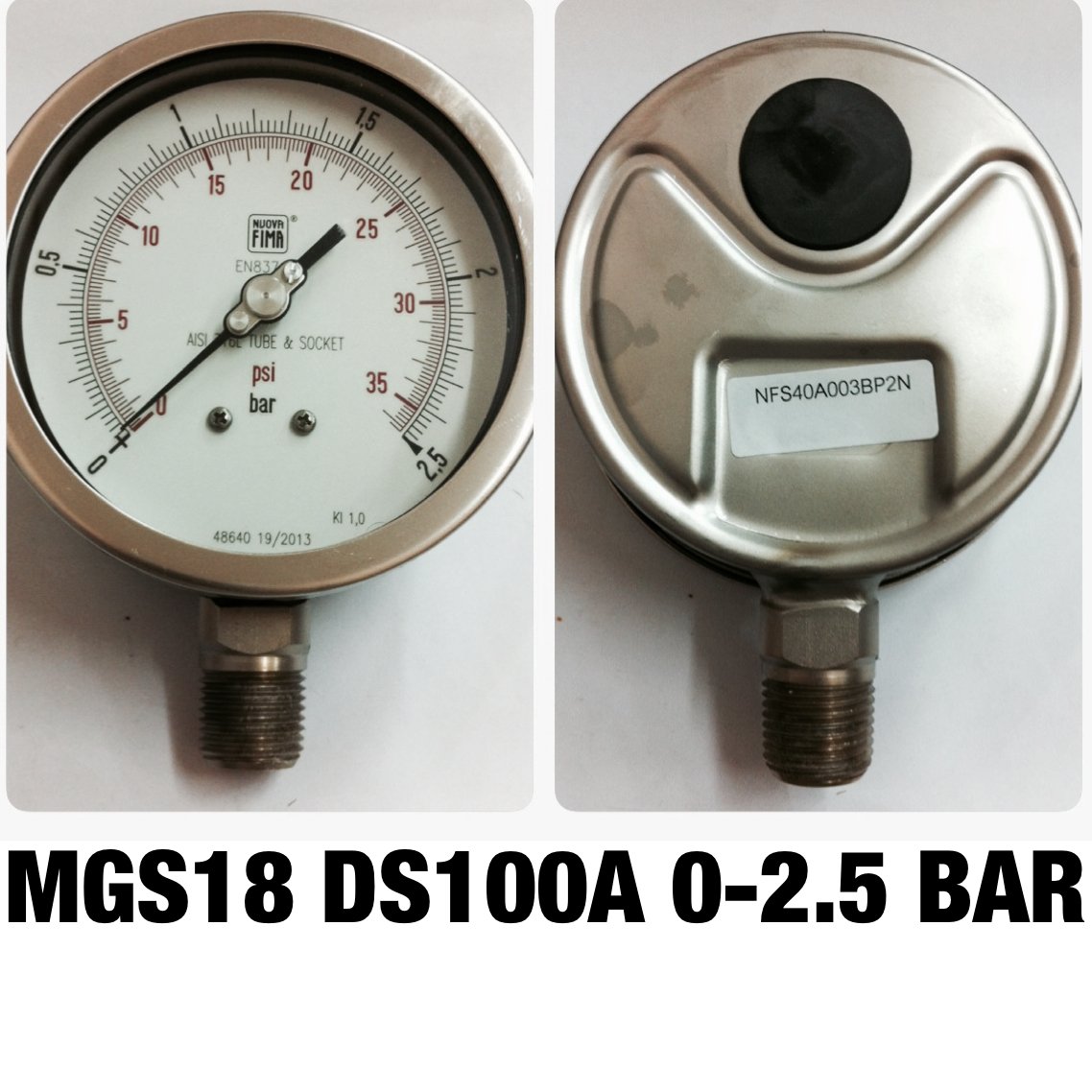 Pressure Gauge Nuova Fima